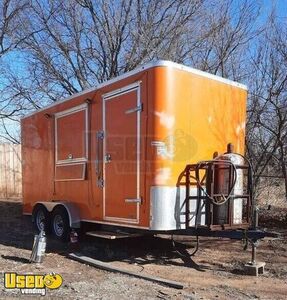 Lightly Used Street Food Vending Concession Trailer / Mobile Kitchen Shape