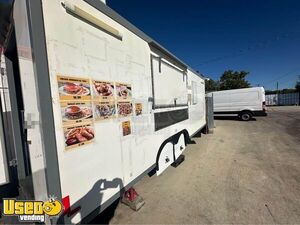 Like New - 2024 20' Kitchen Food Concession Trailer with Pro-Fire Suppression