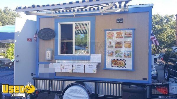 2017 - 6.2' x 8.4' Food Concession Trailer