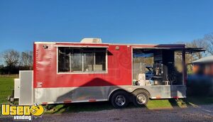 2019 8.5' x 12' Barbecue Food Trailer with 8' Porch | Concession Trailer