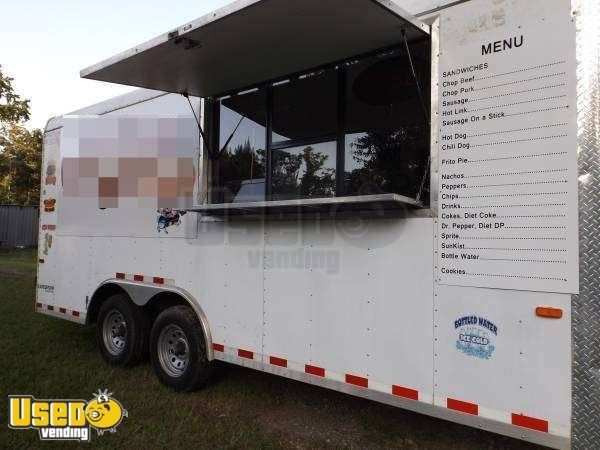 20' Used Concession Trailer