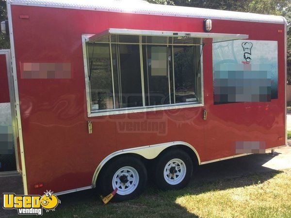 8' x 16' Food Concession Trailer