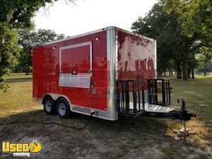 BARELY USED- 2018 LOADED  Freedom 8.5   x 14   Food Concession Trailer