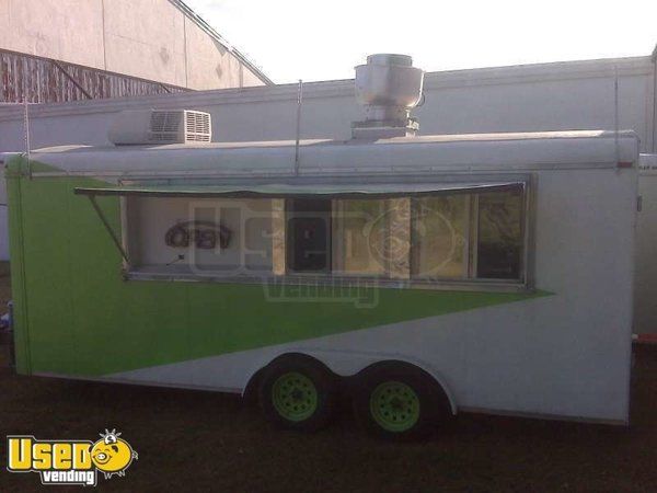 19' x 7' Food Vending Concession Trailer