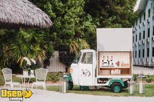 Charming - 2021 Piaggio Ape Mobile Tap Tricycle Beverage Unit w/ Optional Trailer