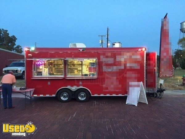 2013 - 8' x 20' Food Concession Trailer