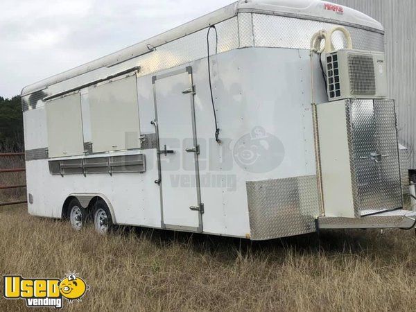 28' Food Concession Trailer with Commercial-Grade Kitchen Equipment