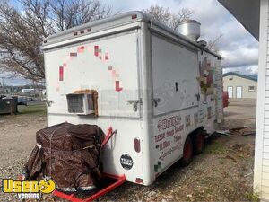 2002 Wells Cargo Used Mobile Kitchen / Street Food Concession Trailer