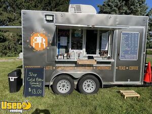 2022 7' x 13' Coffee Concession Trailer | Mobile Beverage Unit