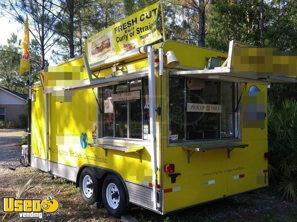 9' x 18.5' Food Concession Trailer w/ Optional Truck