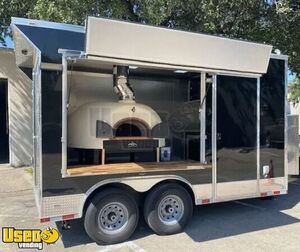 2022 8.5 x 14' Breadstone Brick Oven Pizza Concession Trailer w/ Solar
