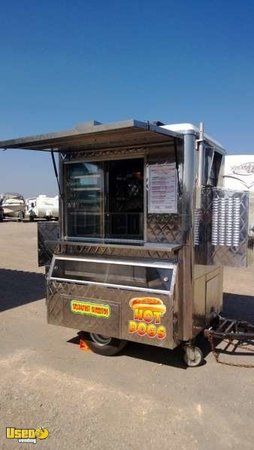 2002- 6' Custom Compact Mobile Food Trailer