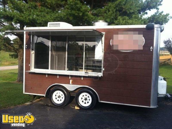 2003 - 14' x 8' United Food Concession Trailer