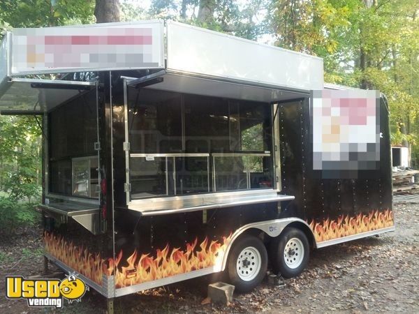 8.5' x 18' Food Concession Trailer