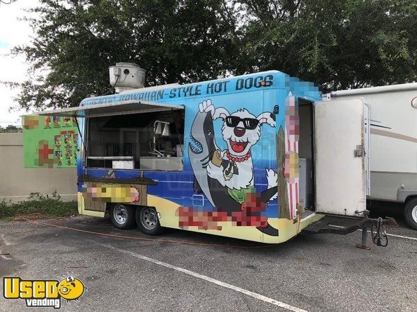 7' x 14' Food Concession Trailer