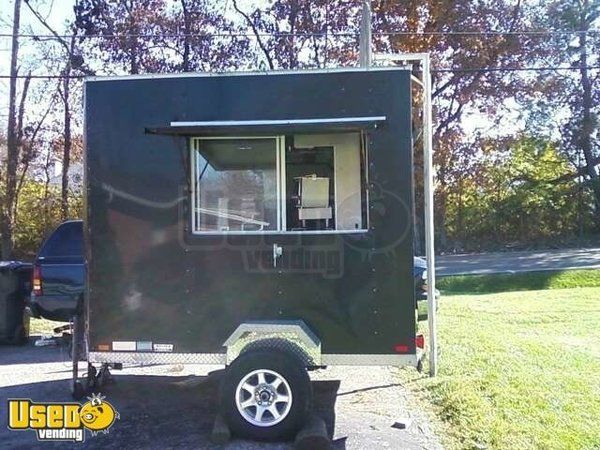 2009 - 6' x 8' Mayhem Custom Built Coffee Concession Trailer