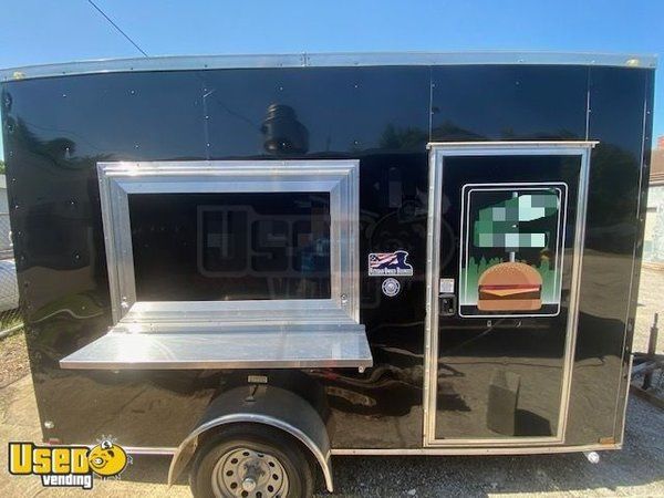 2019 - 6' x 12' Quality Cargo Very Versatile Mobile Kitchen Food Concession Trailer