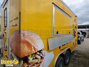 Turnkey Ready 2018 Anvil 8' x 16' Mobile Kitchen Food Concession Trailer