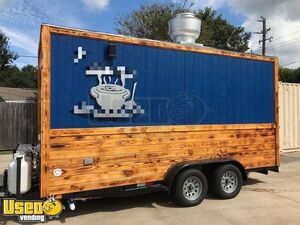 Lightly Used 2021 8.5' x 16' Kitchen Food Concession Trailer