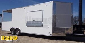 2022 - 8.5' x 18' Coffee and Beverage Concession Trailer with 6' Porch