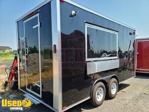 Never Been Used - 2021 8' x 16' Food Vending Trailer with Spacious Interior