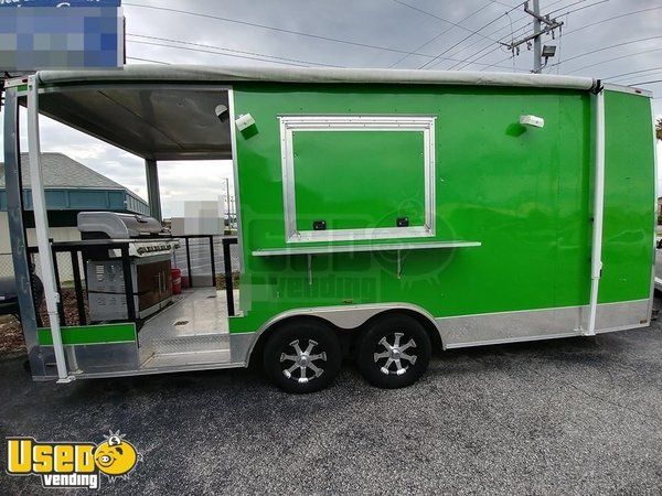 2016 - 8.5' x 22' Food Concession Trailer with Porch