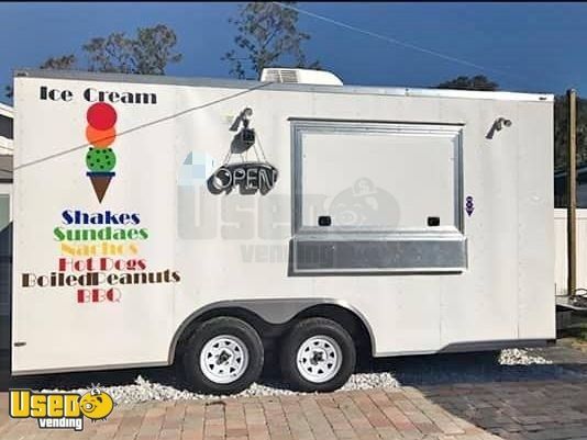 8' x 16' Food Concession Trailer