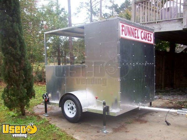 6 x 8 Funnel Cake Concession Trailer - NEW