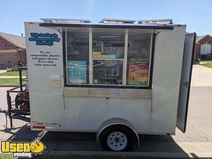 2022 6' x 10' Beverage Concession Trailer with Solar Panels