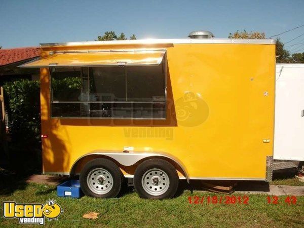 2012 - 7' x 12' AAA Concession Trailer