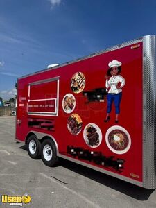 Turnkey - 2024 8.5' x 16' Kitchen Food Trailer with Fire Suppression System