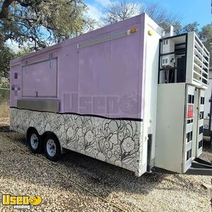 2022 8' x 16' Food Concession Trailer with Fire Suppression System