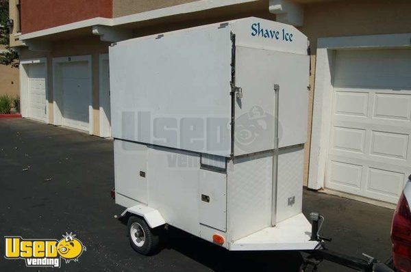 1994 Custom Shaved Ice Concession Trailer