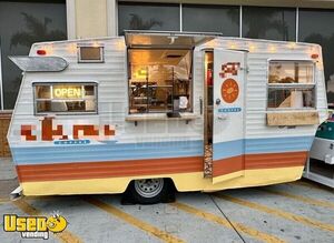 Vintage - 1972 8' x 15' Shasta Starflyte Coffee Trailer with HCD Insignia