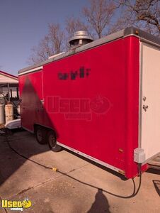 8' x 16' Wells Cargo Kitchen Food Trailer | Food Concession Trailer