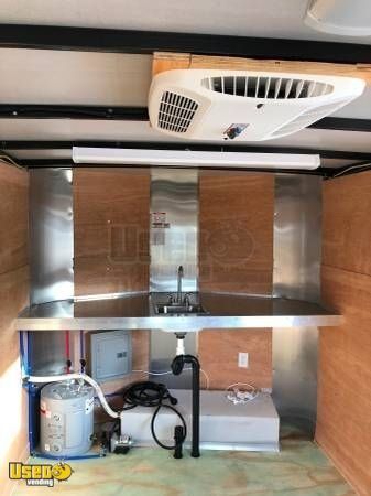 2017 - 7' x 12' Food Concession Trailer