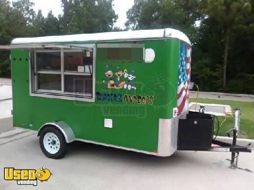 6' x 12' Food Concession Trailer