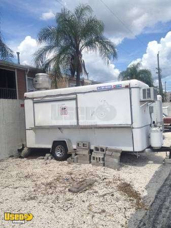 2002 - 8.5 x 14  Fully Equipped Mobile Kitchen Trailer