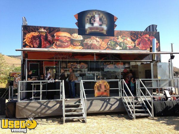 2010 - 8.5' x 40' BBQ Concession Trailer