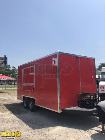 2018 - 8.5' x 16' Food Concession Trailer