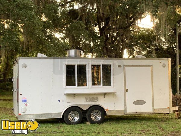 2007 - 8' x 20' Food Concession Trailer Kitchen Trailer