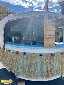 Unique Looking - Shaved Ice Concession Trailer with Hitch System