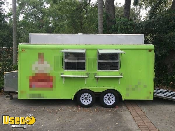 6' x 16' Food Concession Trailer