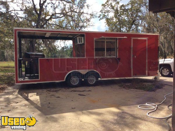 2018 - 8.5' x 24' Food Concession Trailer with Porch