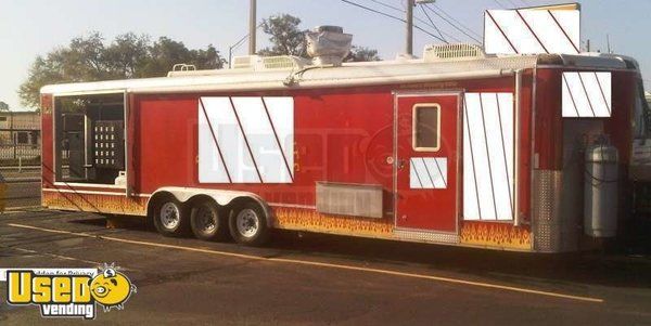 2006 - 40 x 7 Trailer Tech Mobile Kitchen / Concession Trailer