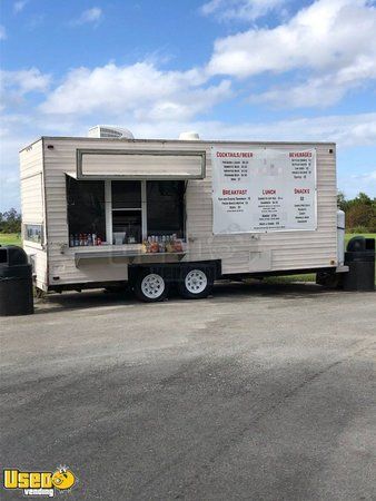 8' x 18' Food Concession Trailer