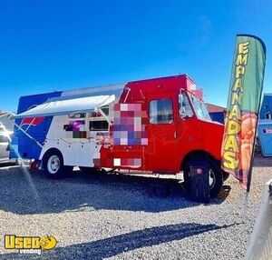 Chevy P65 Mobile Kitchen Permitted Food Truck w/ Fire Suppression System