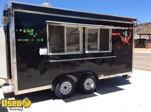 Turnkey - 2022 8' x 16' Kitchen Food Trailer with Fire Suppression System | Concession Trailer