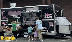 2023 8' x 16' Mobile Mini Donut Shop Trailer with Fire Suppression | Concession Trailer