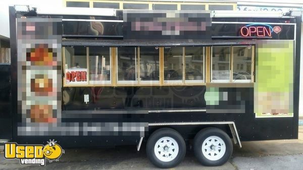 2016 - 8' x 16' Food Concession Trailer